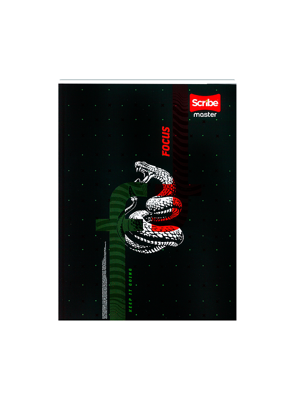 Cuaderno Cosido Masculino Pasta Dura Master Mas 100 Hojas  6