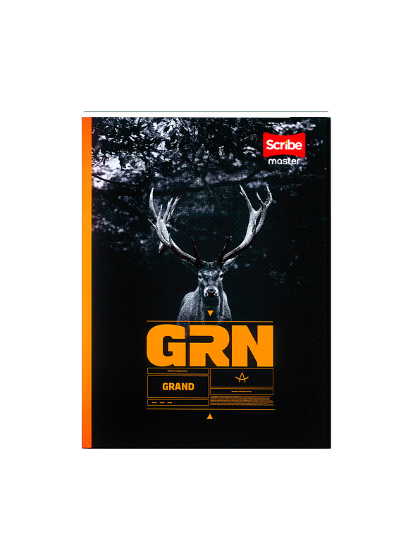 Cuaderno Cosido Masculino Pasta Dura Master Mas 100 Hojas  10