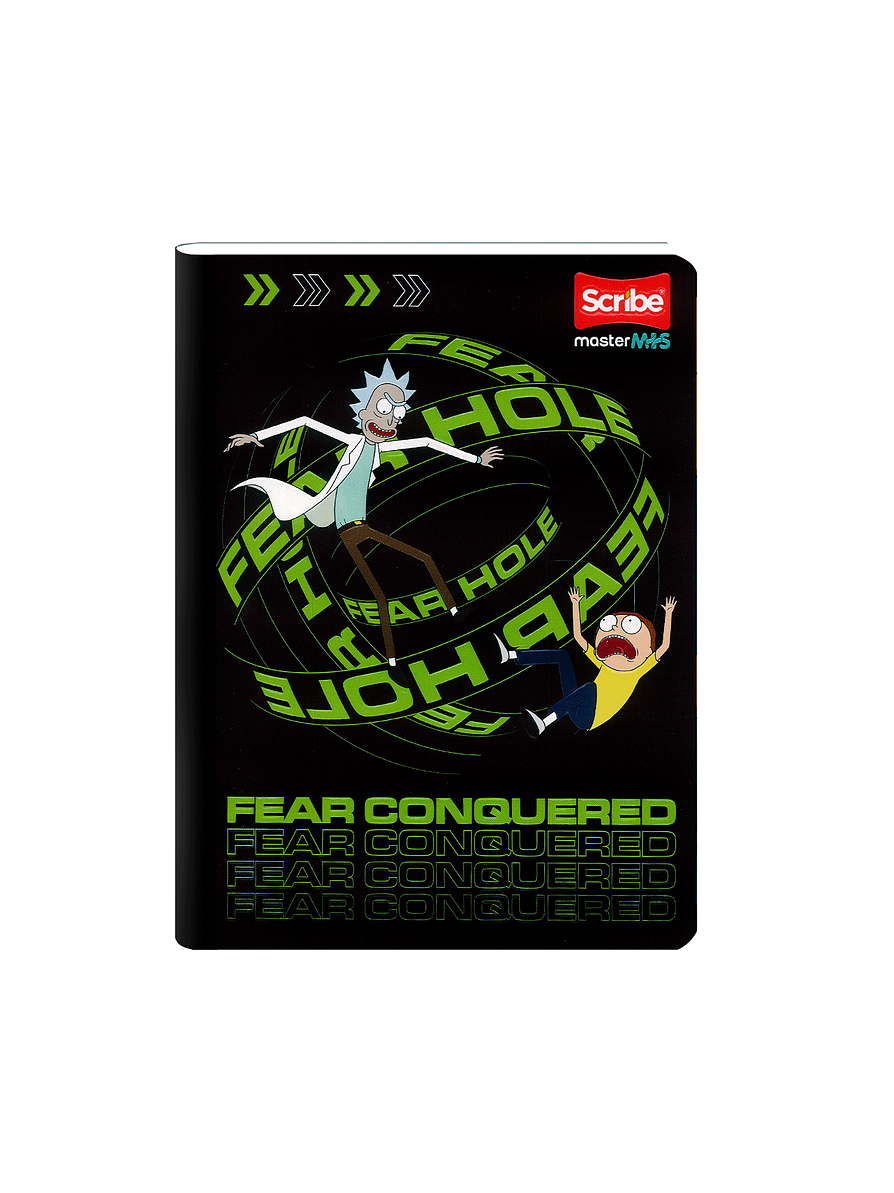 Cuaderno Cosido Rick And Morty 100 Hojas Cuadros 1