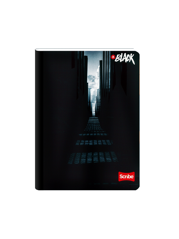 Cuaderno Cosido Inblack 50 Hojas Cuadros 6