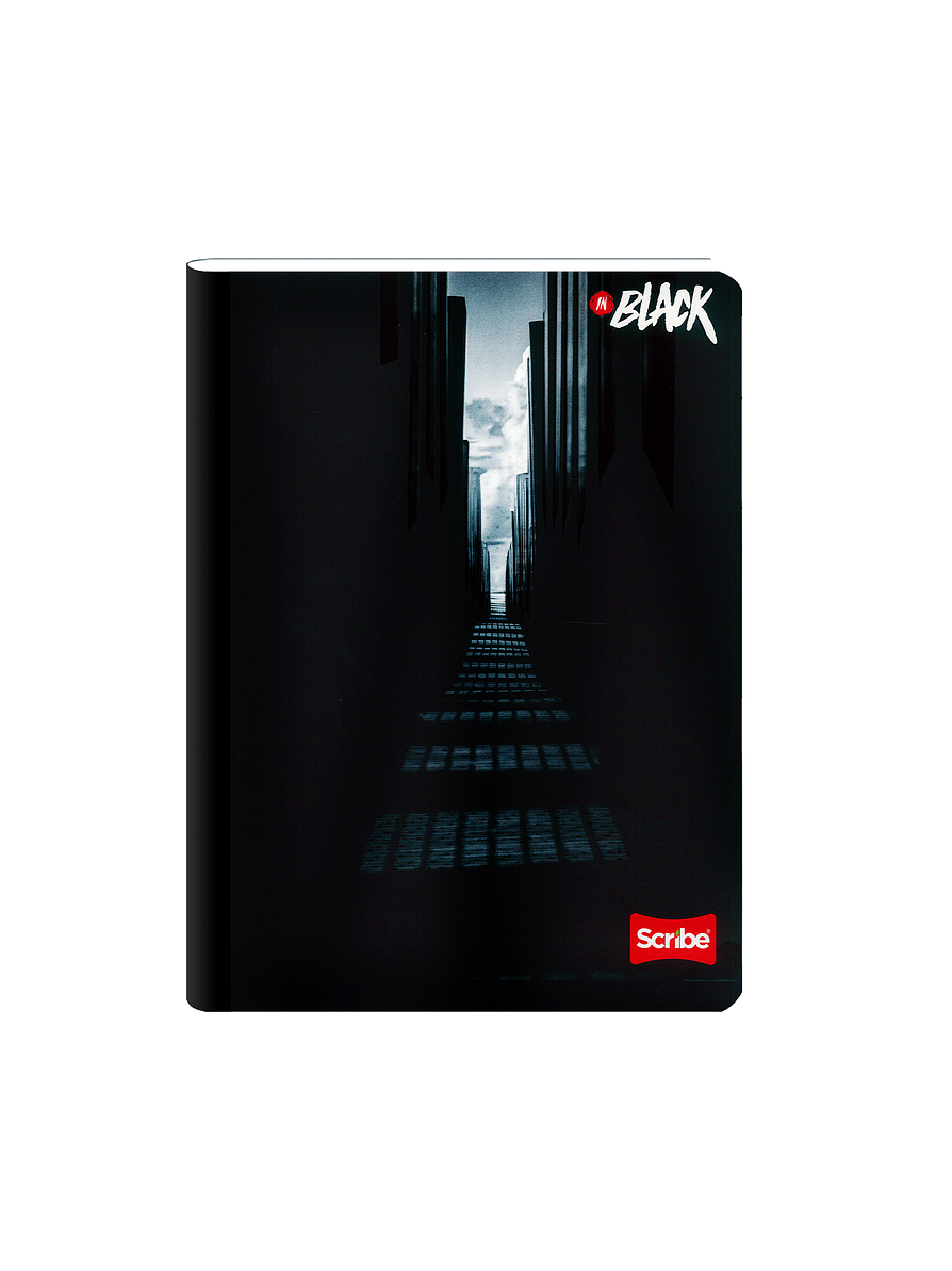 Cuaderno Cosido Inblack 50 Hojas Cuadros 6