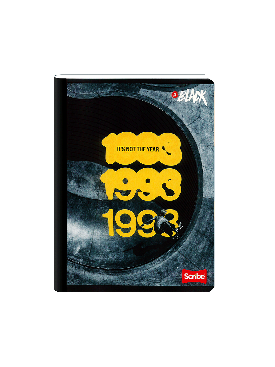 Cuaderno Cosido Inblack 50 Hojas Cuadros 7