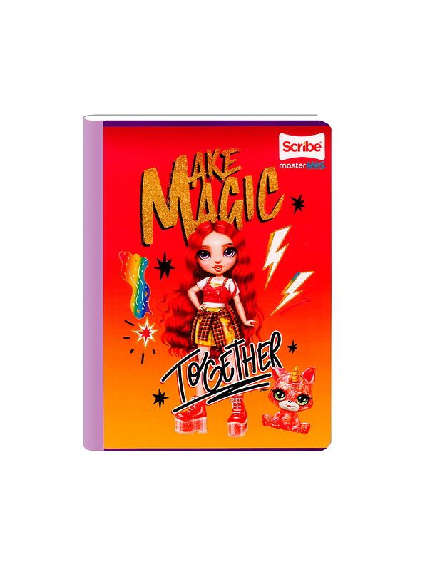 Cuaderno Cosido Rainbow High 50 Hojas Cuadros  11