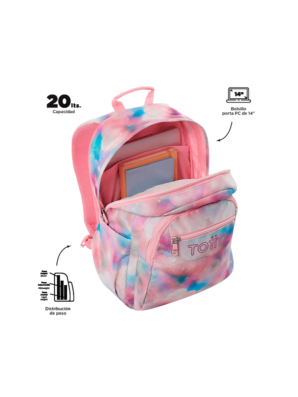 Morral Totto Juvenil Porta PC 14
