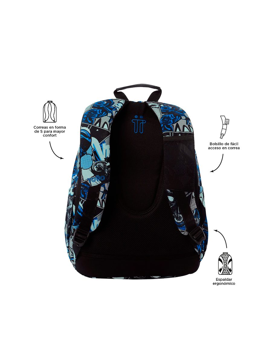 Morral Totto Juvenil Porta PC 14