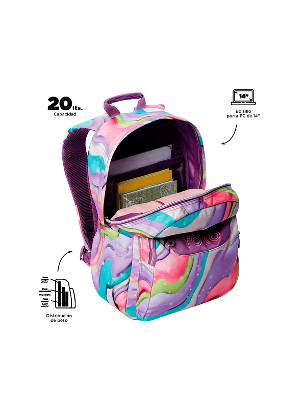Morral Totto Juvenil Porta PC 14