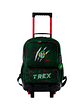 Morral Totto con ruedas Niño Rex Dino Mediano Verde - Miniatura 1