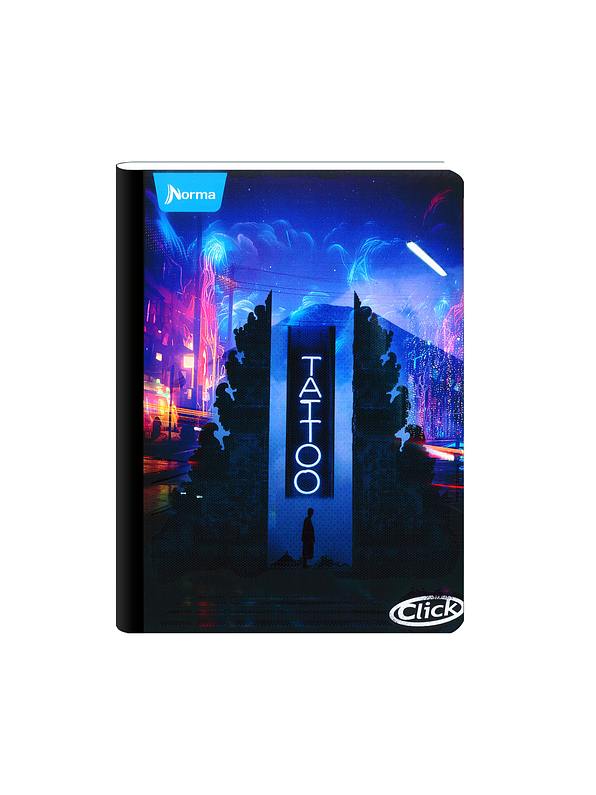 Cuaderno Cosido Norma Click 50 Hojas Cuadros 1