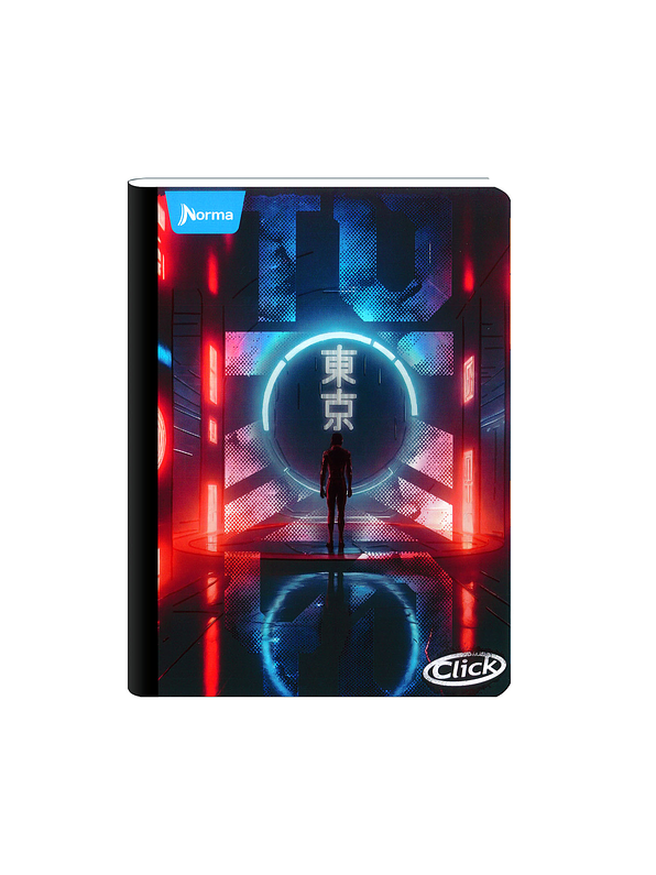 Cuaderno Cosido Norma Click 50 Hojas Cuadros 2