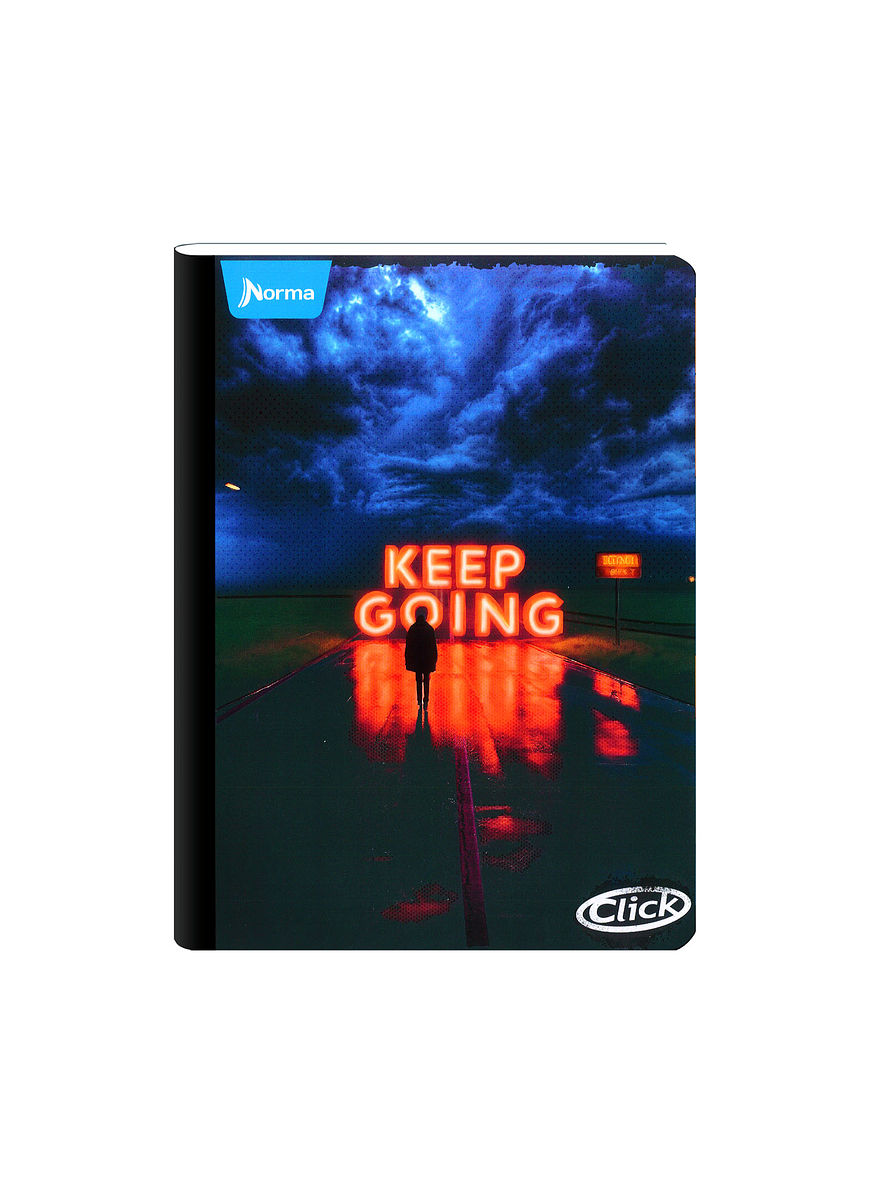 Cuaderno Cosido Norma Click 50 Hojas Cuadros 8