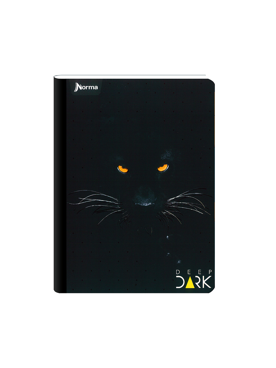 Cuaderno Cosido Deep Dark 50 Hojas Cuadros 6