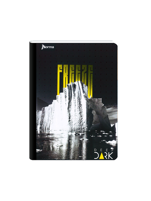 Cuaderno Cosido Deep Dark 50 Hojas Cuadros 7