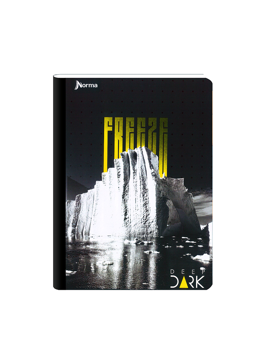 Cuaderno Cosido Deep Dark 50 Hojas Cuadros 7