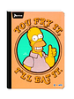 Cuaderno Cosido Norma X-Presarte Simpsons 100 Hojas Cuadros - Miniatura 4
