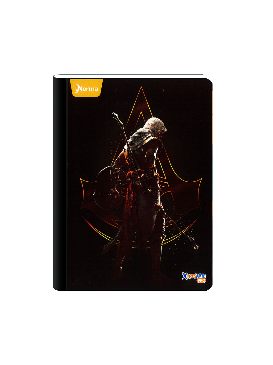 Cuaderno Cosido Norma Assassins Creed 100 Hojas Cuadros 4