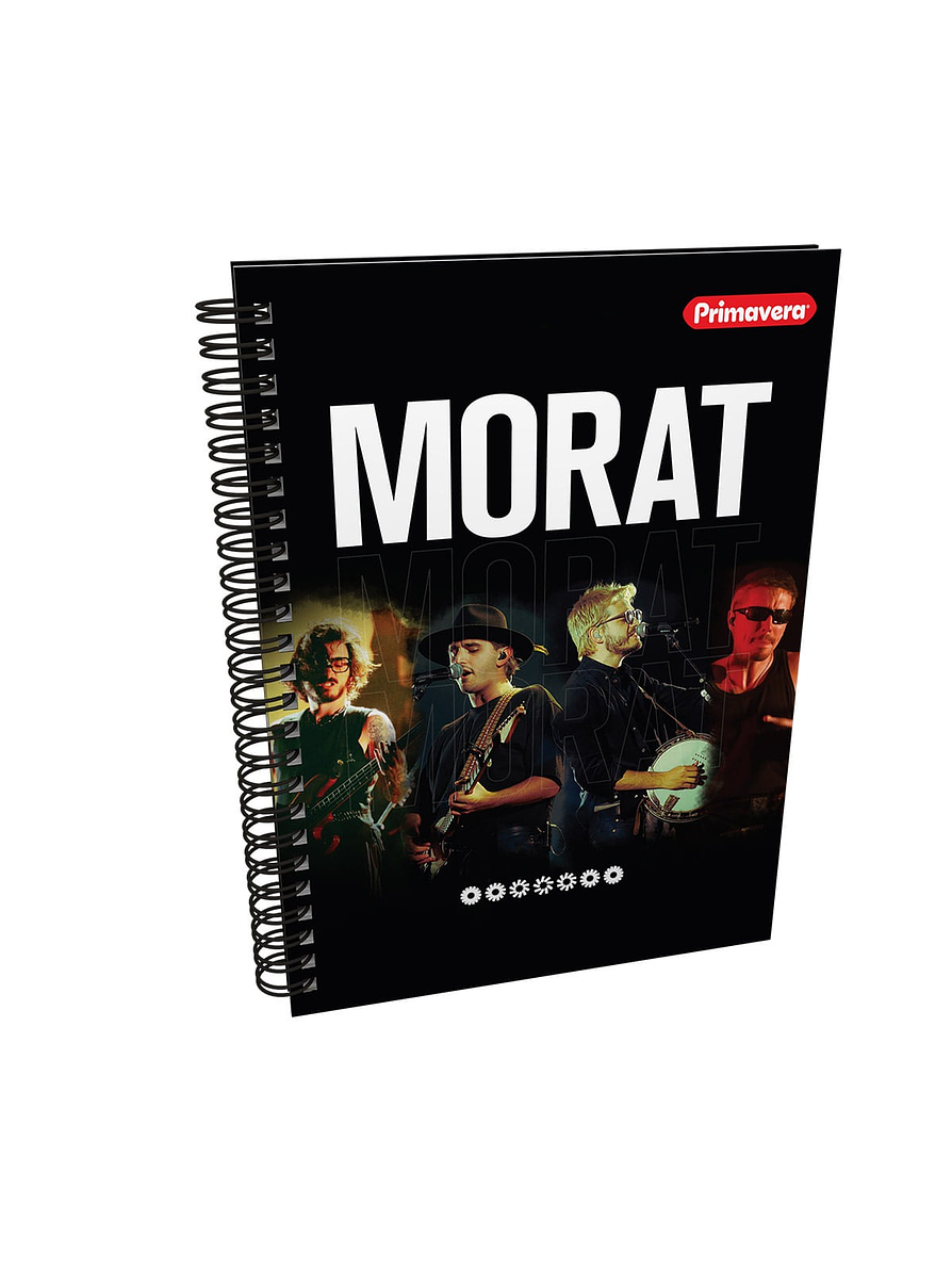 Cuaderno Catedrático Primavera Morat 80 Hojas Cuadros 2