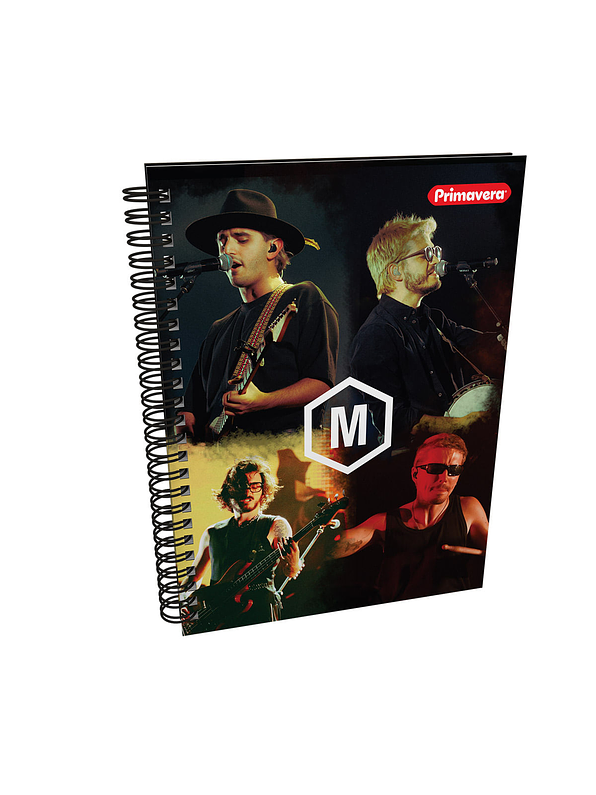 Cuaderno Catedrático Primavera Morat 80 Hojas Cuadros 7