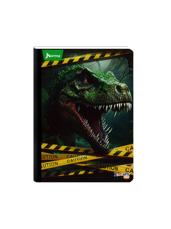 Cuaderno Cosido Dinosaurios 100 Hojas Cuadros 3