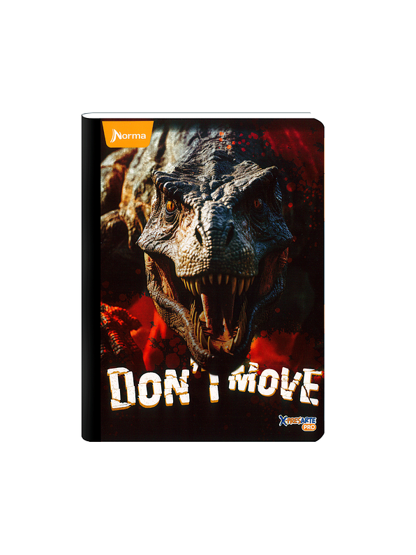 Cuaderno Cosido Dinosaurios 100 Hojas Cuadros 6