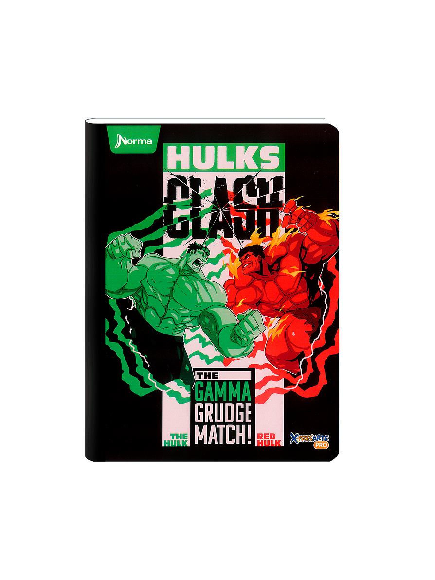 Cuaderno Cosido Norma Avengers 50 Hojas Cuadros 1