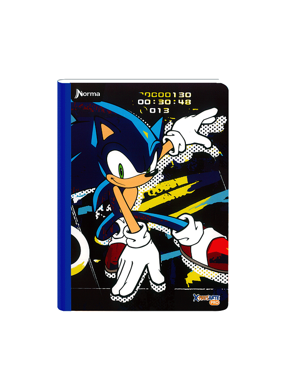 Cuaderno Cosido Norma X-Presarte Sonic 50 Hojas Cuadros 4