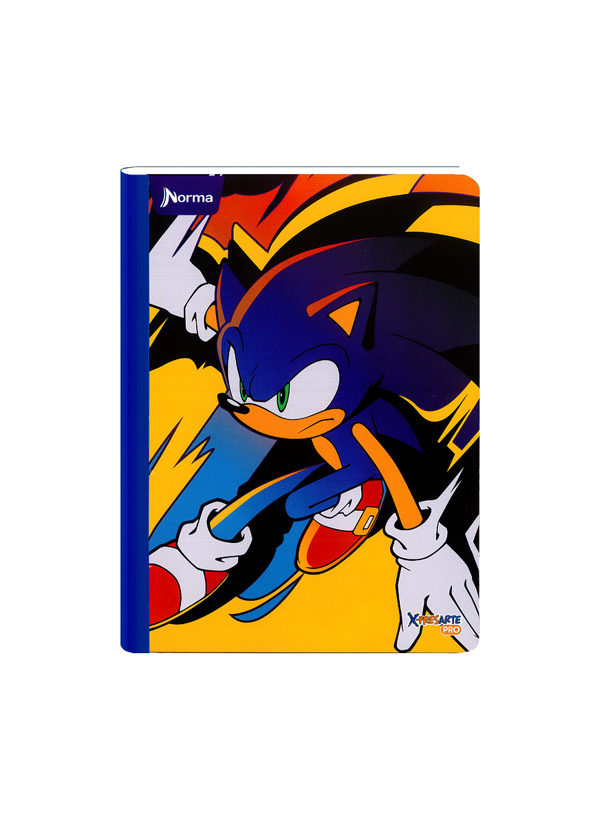 Cuaderno Cosido Norma X-Presarte Sonic 50 Hojas Cuadros 6