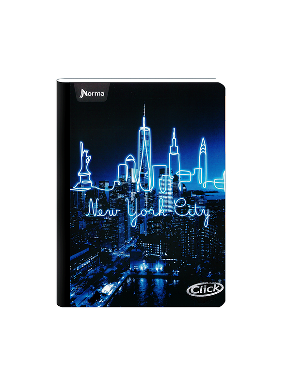 Cuaderno Cosido Norma Click 50 Hojas Cuadros 10