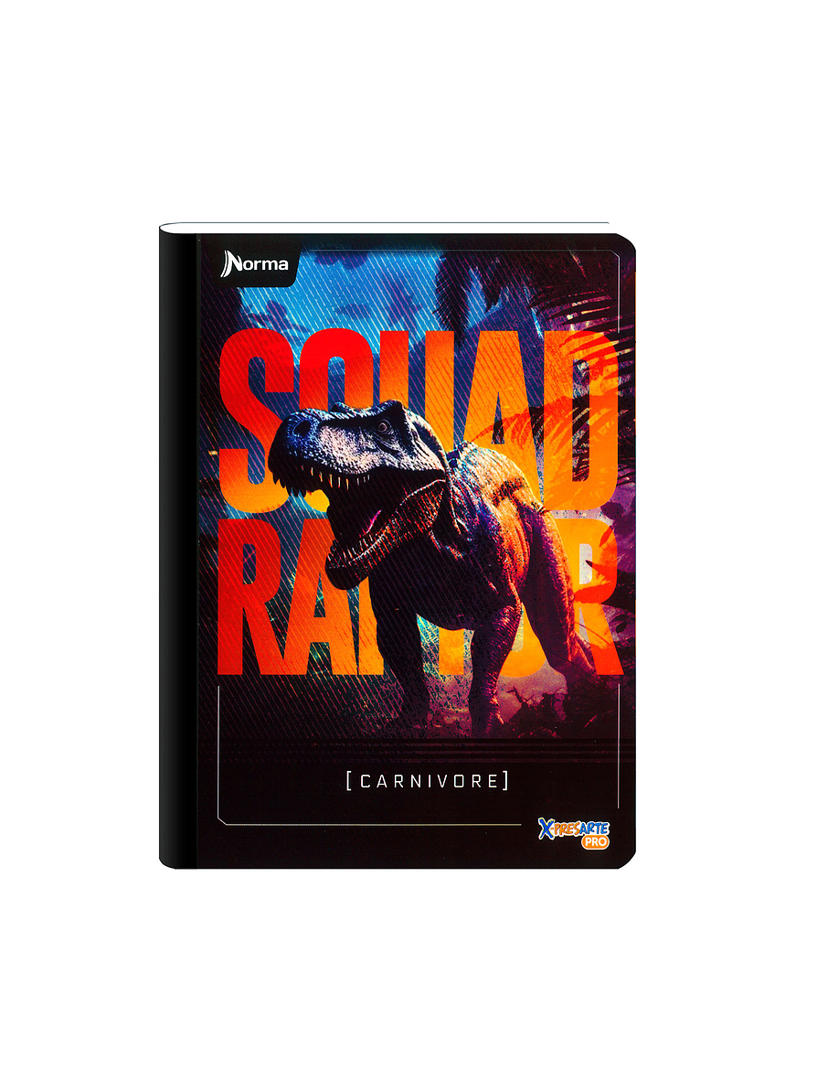 Cuaderno Cosido Dinosaurios 50 Hojas Cuadros  6