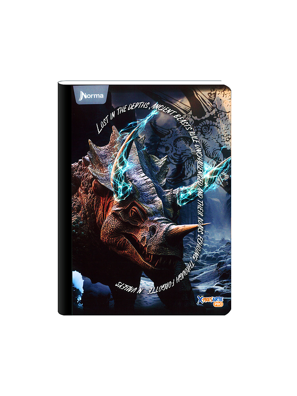 Cuaderno Cosido Dinosaurios 50 Hojas Cuadros  9
