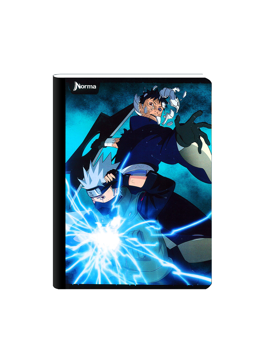 Cuaderno Cosido Naruto 100 Hojas Cuadros 5
