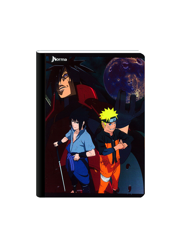 Cuaderno Cosido Naruto 100 Hojas Cuadros 6