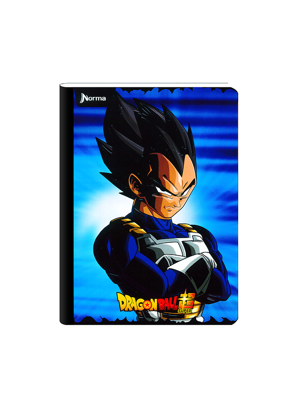Cuaderno Cosido Norma Dragon Ball Z 100 Hojas Cuadros  1