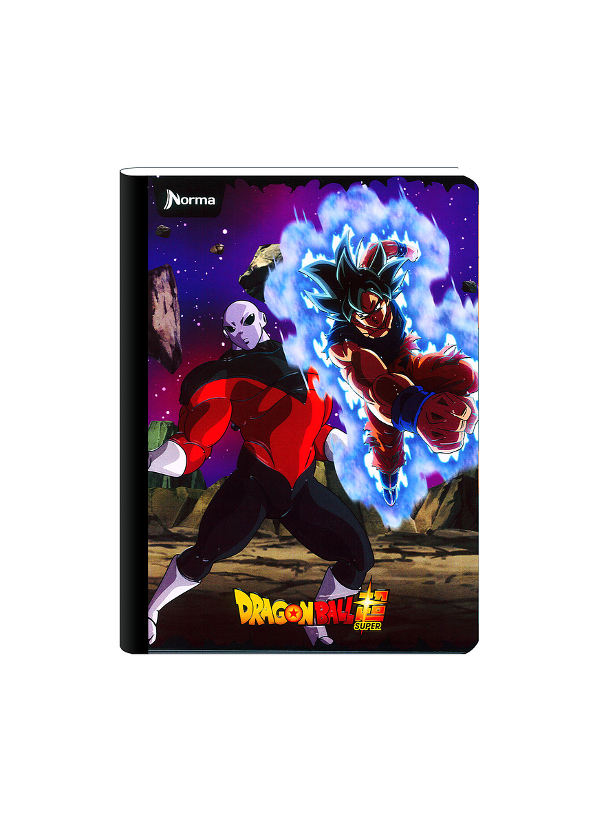 Cuaderno Cosido Norma Dragon Ball Z 100 Hojas Cuadros  2