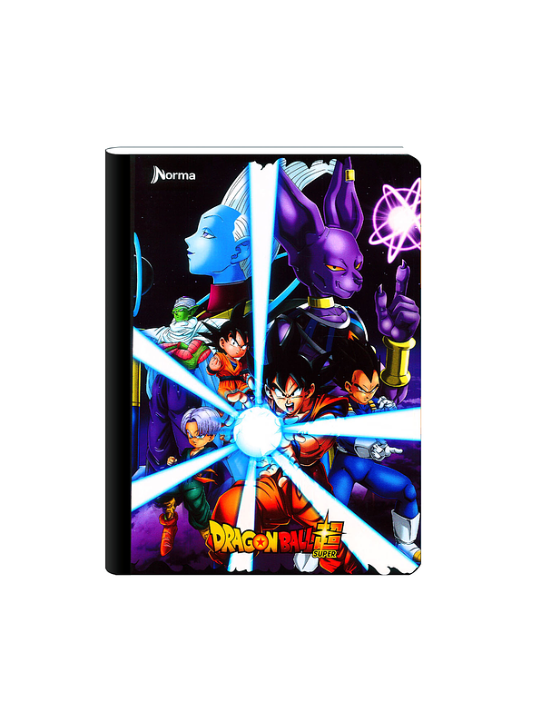 Cuaderno Cosido Norma Dragon Ball Z 100 Hojas Cuadros  3