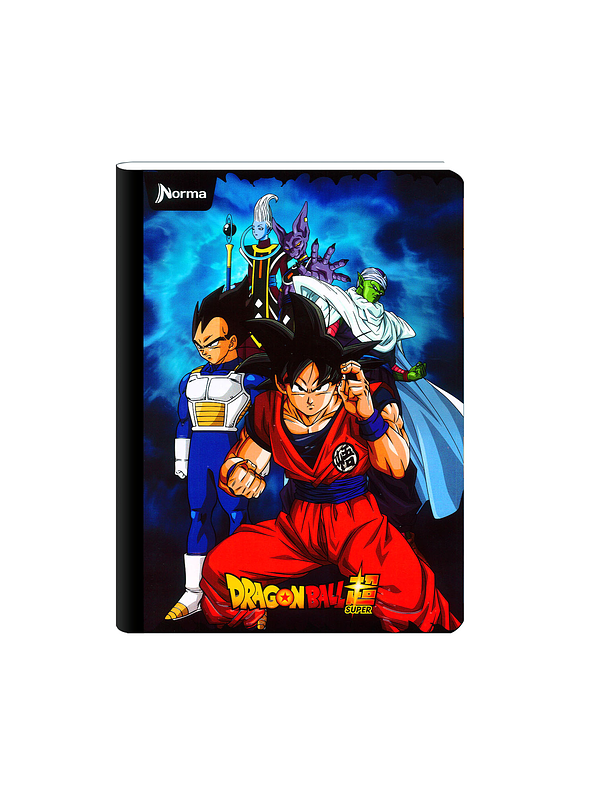 Cuaderno Cosido Norma Dragon Ball Z 100 Hojas Cuadros  8