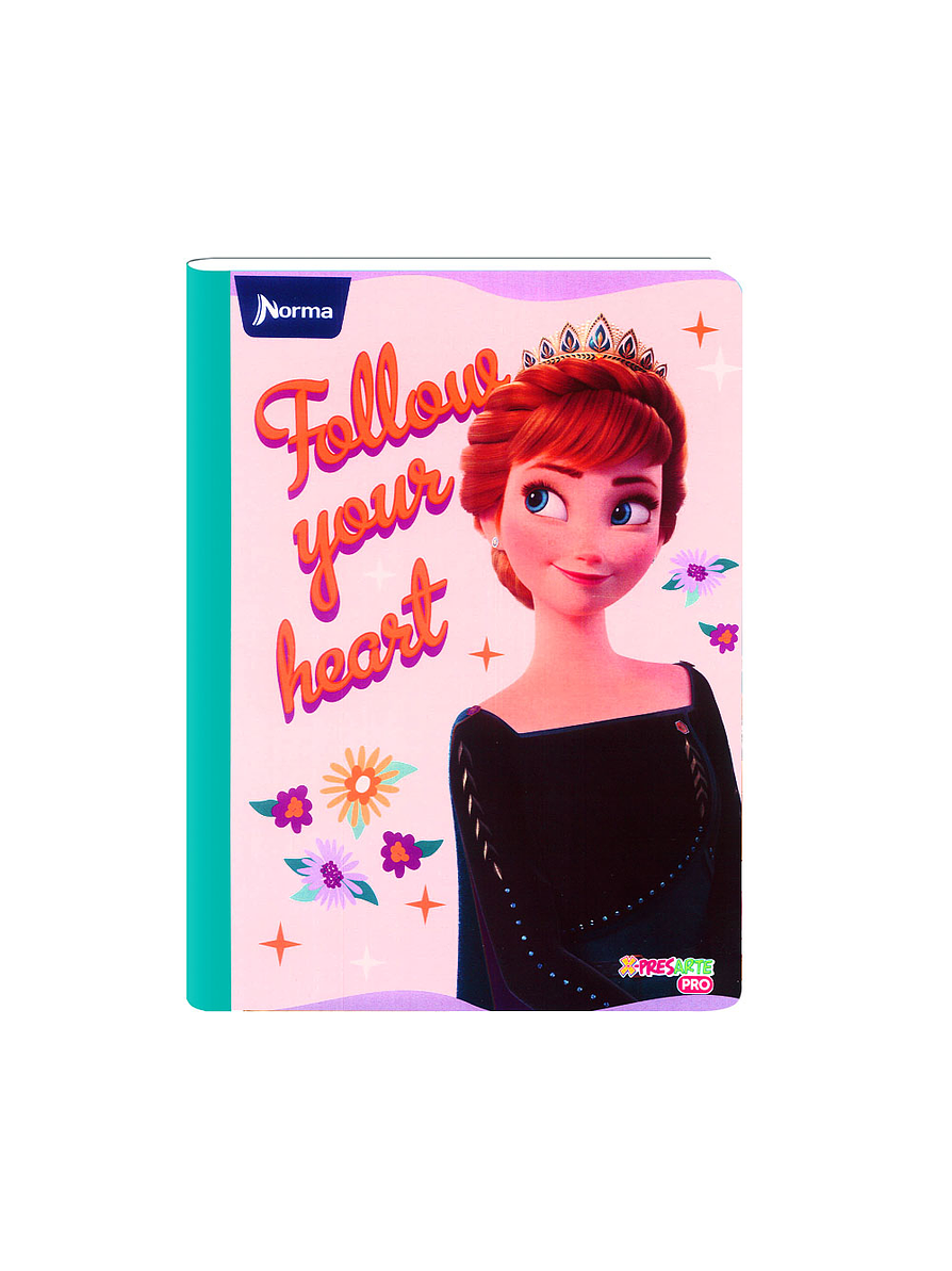 Cuaderno Cosido Norma X-Presarte Frozen 50 Hojas Cuadros 1
