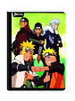 Cuaderno Cosido Naruto 50 Hojas Cuadros  - Miniatura 2