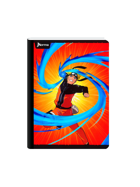 Cuaderno Cosido Naruto 50 Hojas Cuadros  10
