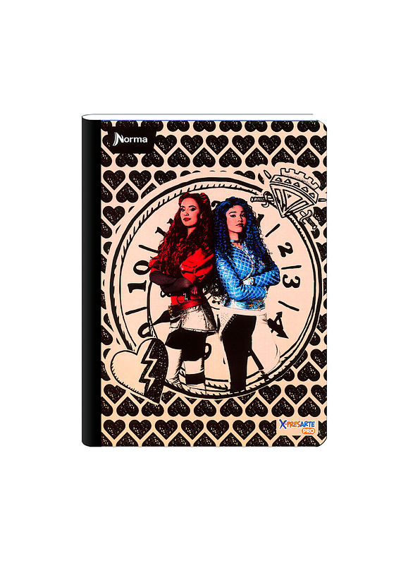 Cuaderno Cosido Norma Descendientes 100 Hojas Cuadros 8