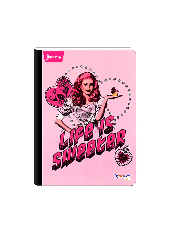 Cuaderno Cosido Norma Descendientes 100 Hojas Cuadros 5