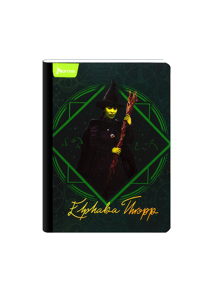 Cuaderno Cosido Norma Wicked 100 Hojas Cuadros 1