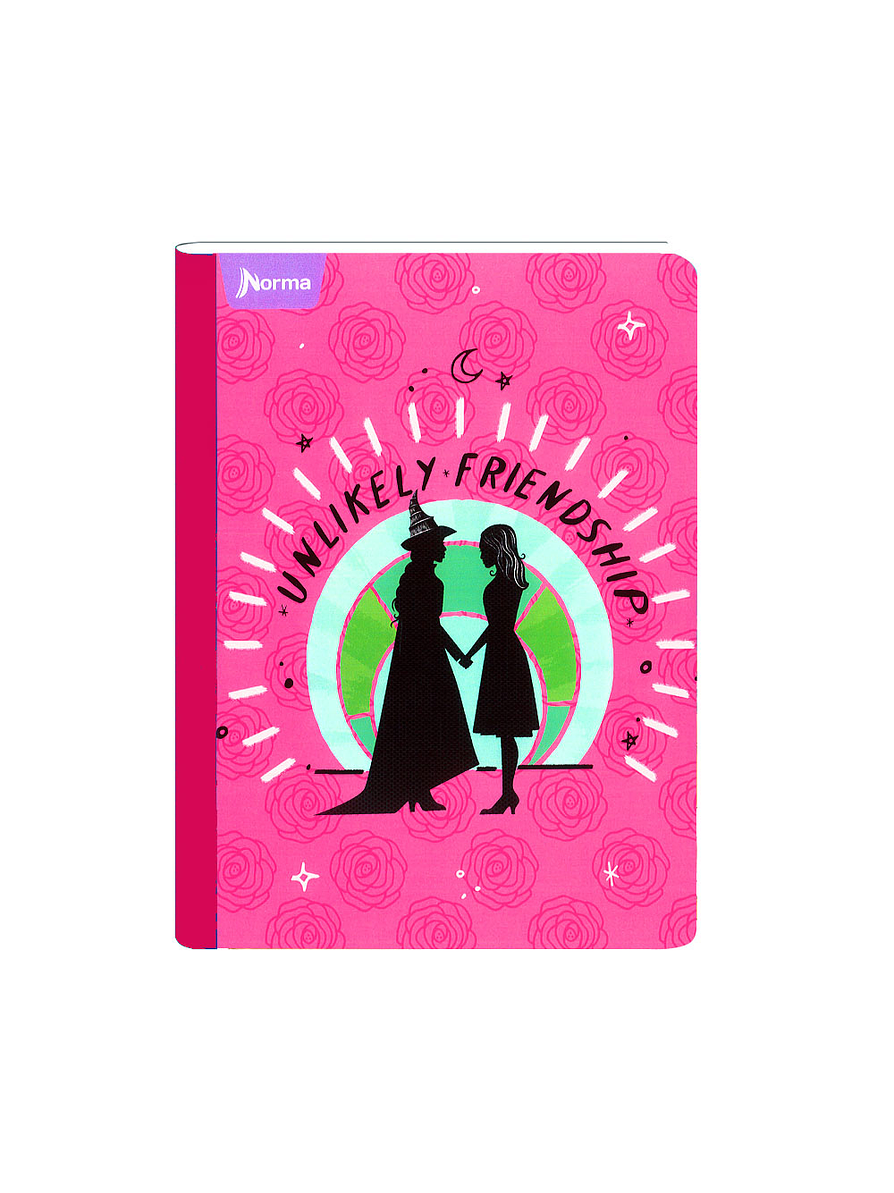 Cuaderno Cosido Norma Wicked 100 Hojas Cuadros 6