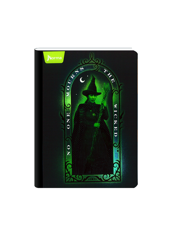 Cuaderno Cosido Norma Wicked 100 Hojas Cuadros 7