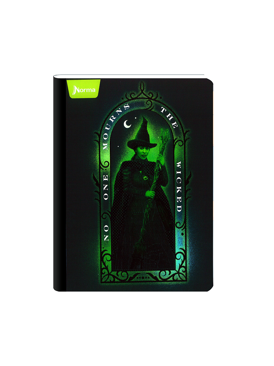 Cuaderno Cosido Norma Wicked 100 Hojas Cuadros 7