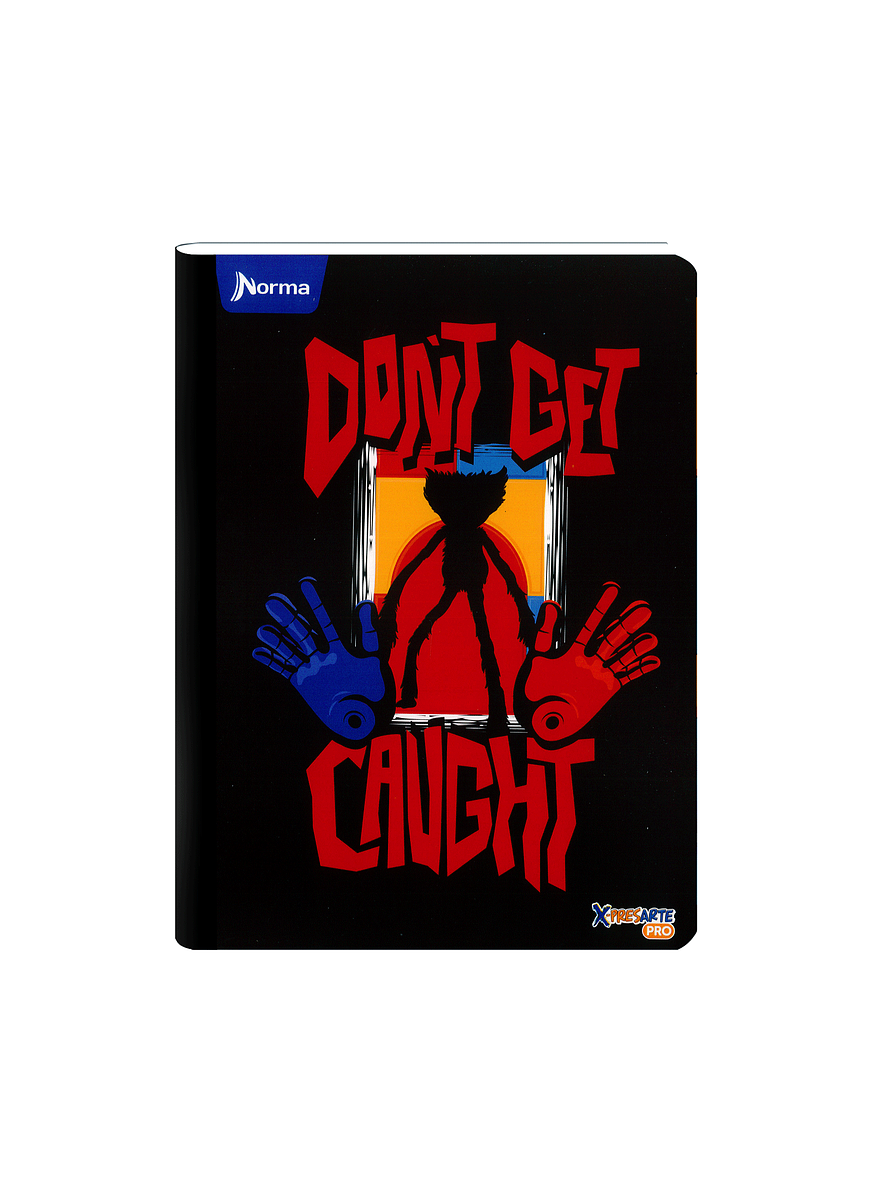 Cuaderno Cosido Norma X-Presarte Poppy Playtime 100 Hojas Cuadros 5