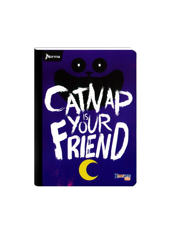 Cuaderno Cosido Norma X-Presarte Poppy Playtime 100 Hojas Cuadros 10