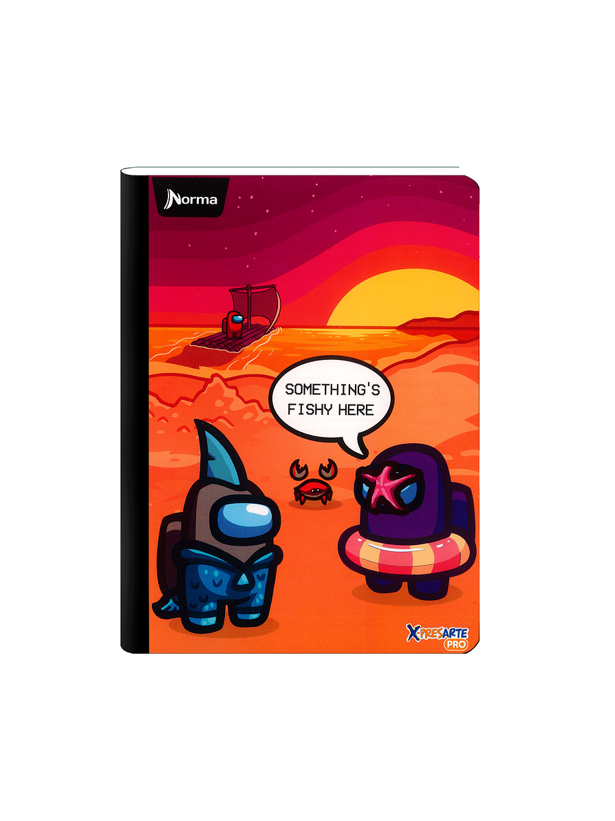 Cuaderno Cosido Norma Among US 100 Hojas Cuadros 2