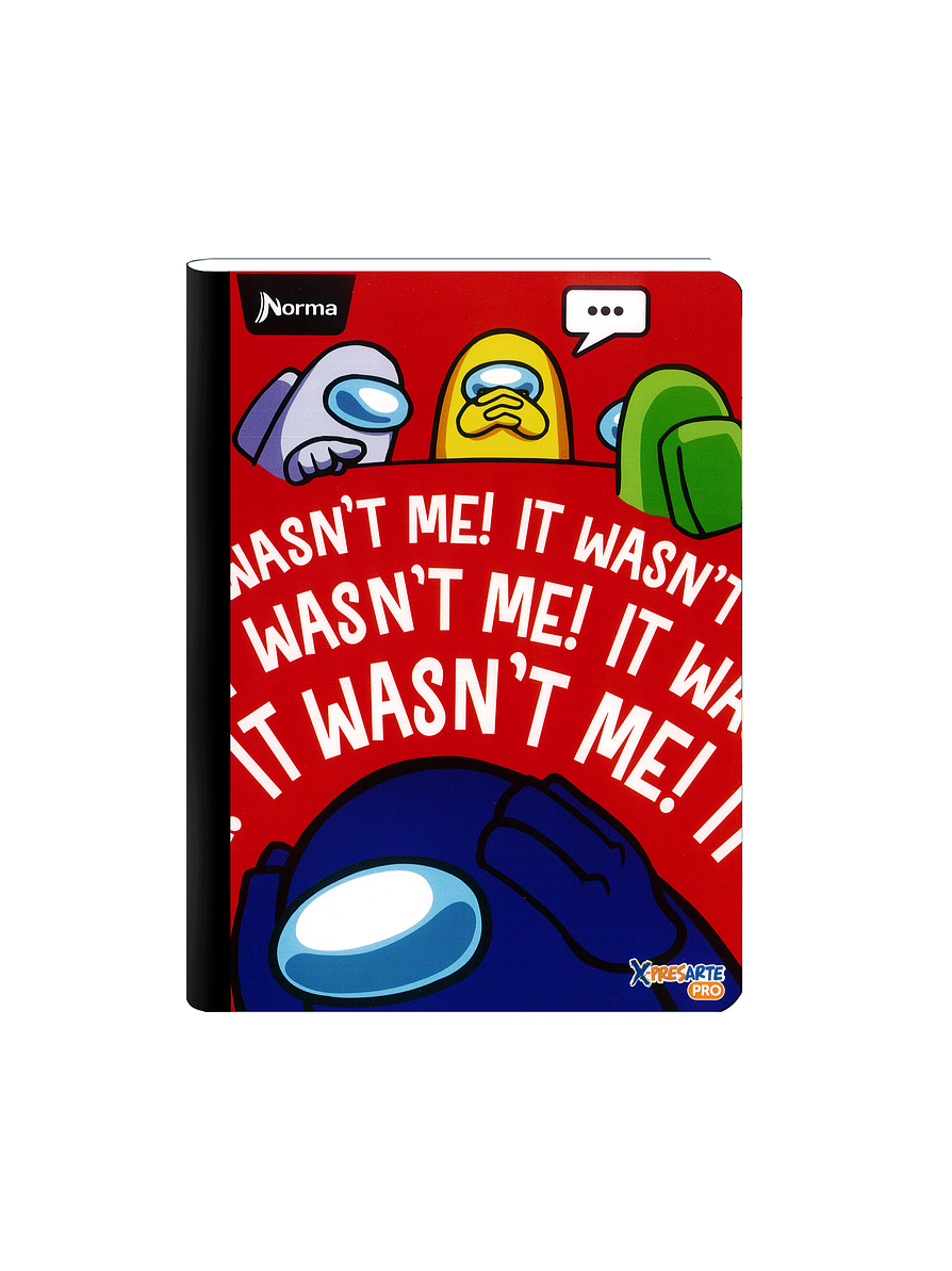 Cuaderno Cosido Norma Among US 100 Hojas Cuadros 3