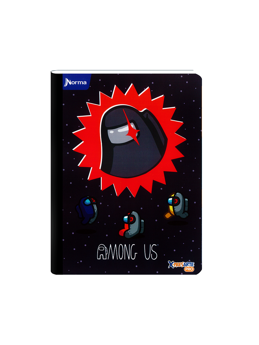 Cuaderno Cosido Norma Among US 100 Hojas Cuadros 6