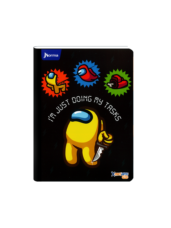 Cuaderno Cosido Norma Among US 100 Hojas Cuadros 7